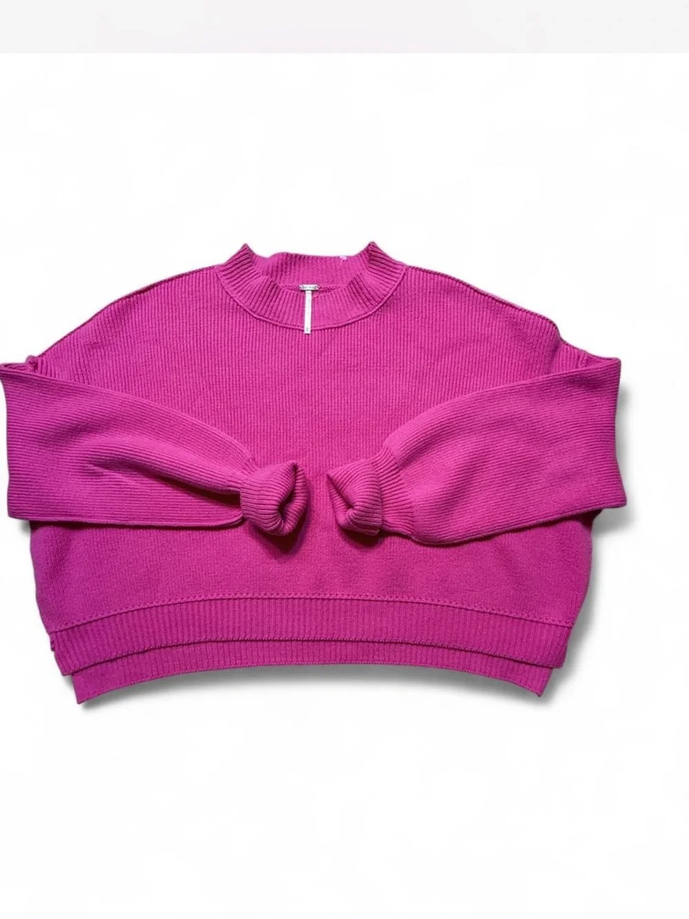Free People Women’s Crewneck Sweater in Pink